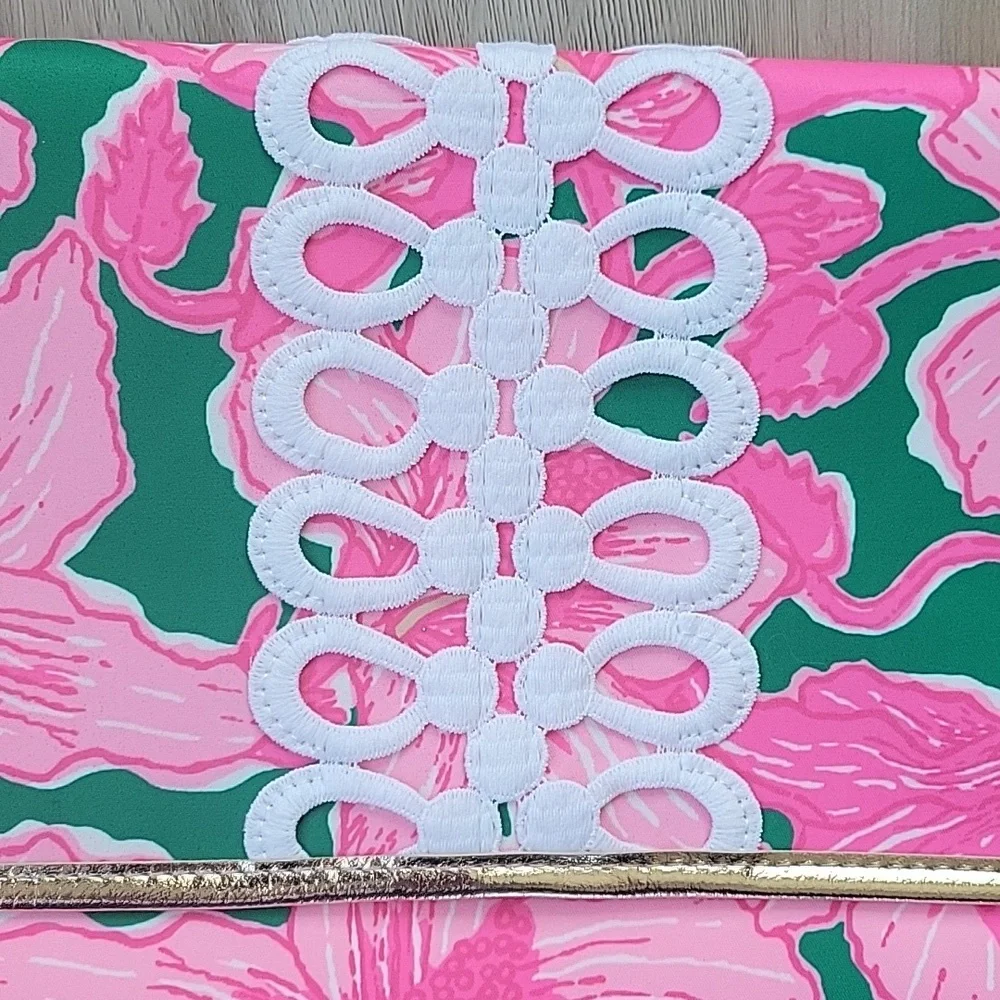 Lilly Pulitzer Oversized Clutch Purse